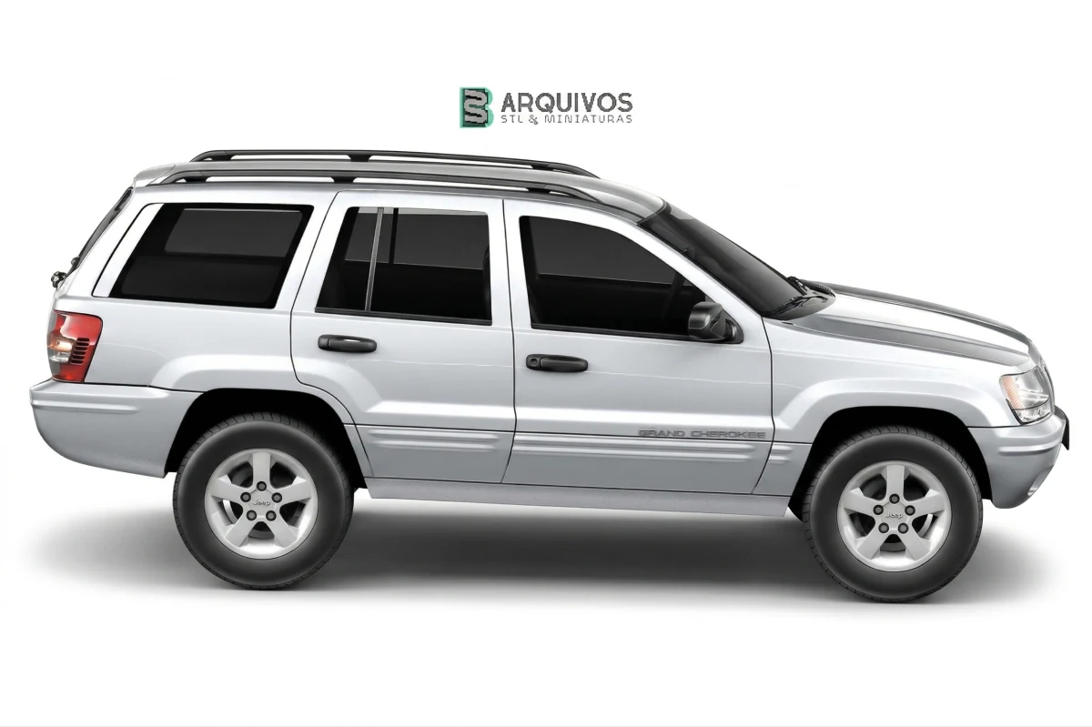 Modelo 3D STL - Jeep Grand Cherokee 1999 — foto 2